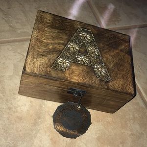 “A” Jewelry Box